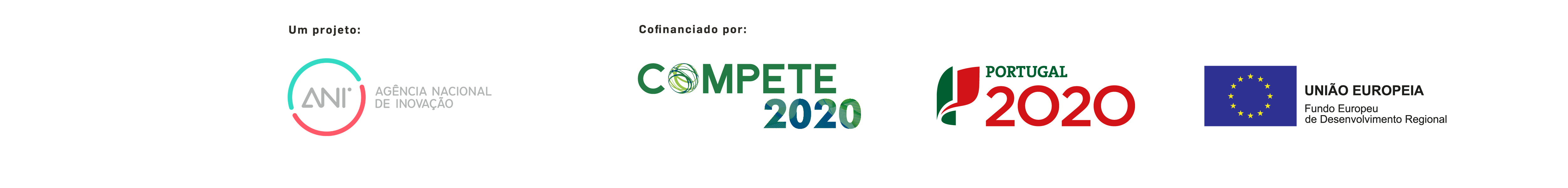 Imagem a demostrar que o projeto é da ANI e cofinanciado por Compete 2020, Portugal 2020 e UE