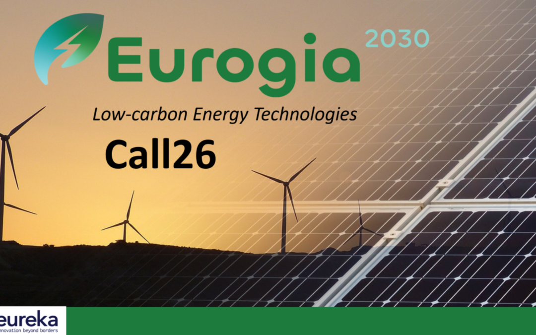 CALL 26 OF THE EUROGIA CLUSTER NOW OPEN